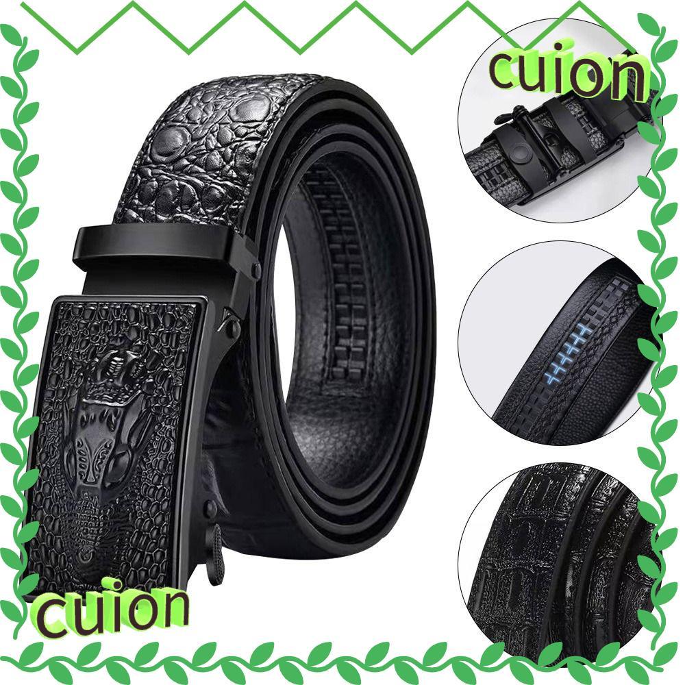 CUION1413 เข็มขัดหนัง Strong Casual Man เข็มขัดธุรกิจ