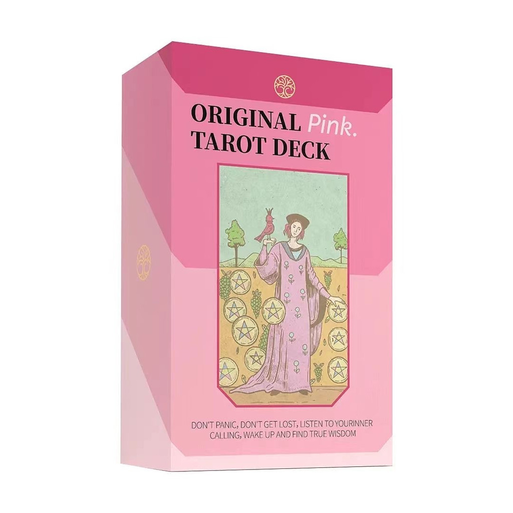 2026 สินค้าใหม่ Pink Tarot Pink Tarot Pink Tarot Pink Tarot taluo Card Victor taluo Card Board Game 