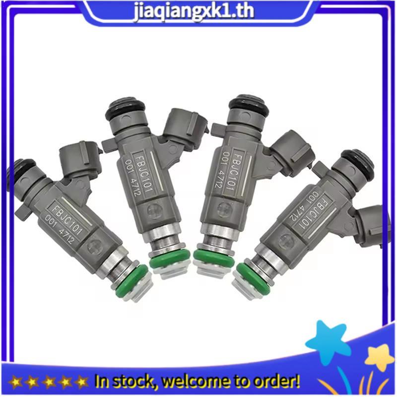 [jiaqiangxk1.th] หัวฉีดหัวฉีด 4 ชิ้นสําหรับ T30 QR25DE 2.5L Z50 VQ35DE 3.5L V6 สําหรับ FBJC101 16600