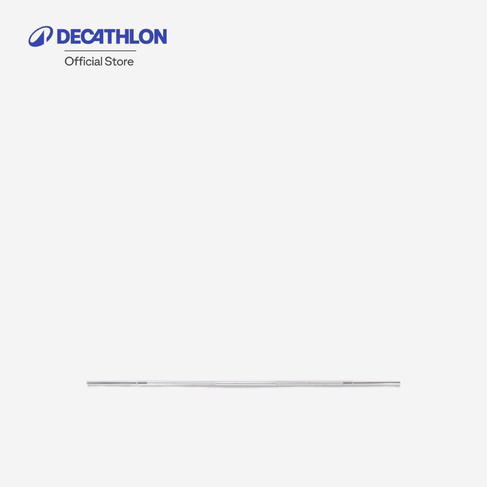 Decathlon Weight Training Bar 28 mm 2 M บาร์ฝึกเวทเทรนนิ่งขนาด 2 เมตร เส้นผ่านศูนย์กลาง 28 มม. - Black