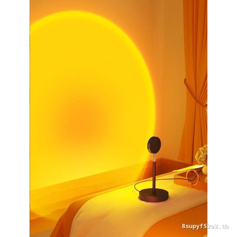 Dianjia Influencer Sunset Sunset Light Dawn Light Projection usb Sunset Light mini mini บรรยากาศ Pho
