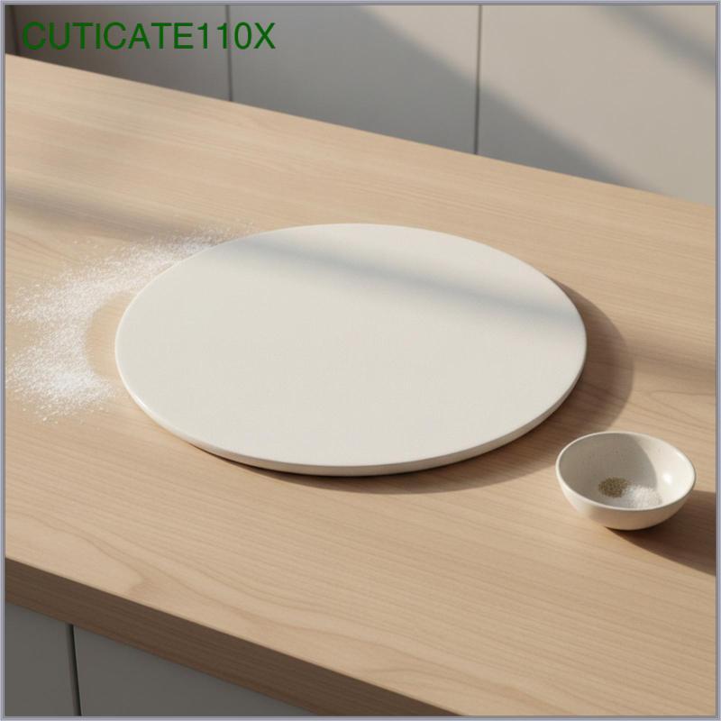 [cuticate110x] Cordierite Pizza Stone กระดานทําอาหารทนความร้อนกันกระแทกความร้อนสูง