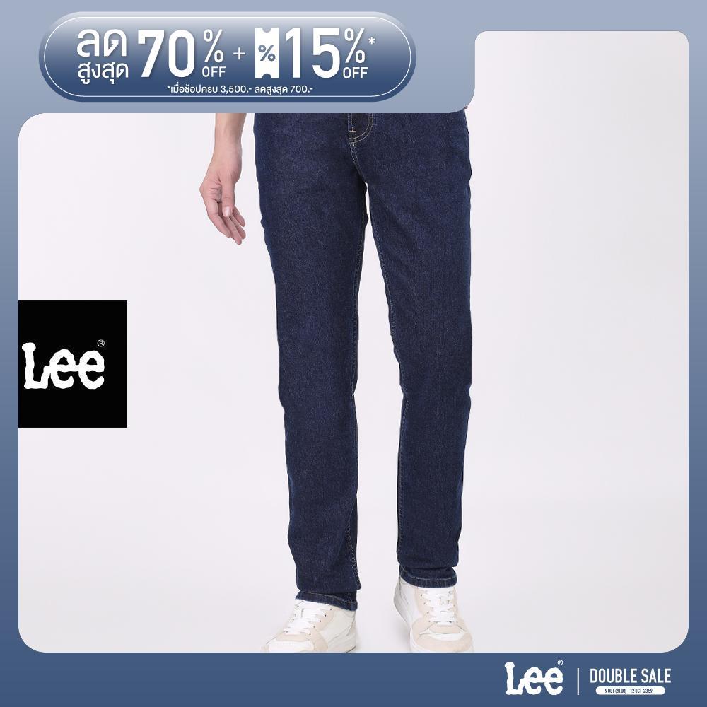 LEE กางเกงยีนส์ผู้ชาย เอวกลาง ทรงเข้ารูป รุ่น LE S626MZEDF07