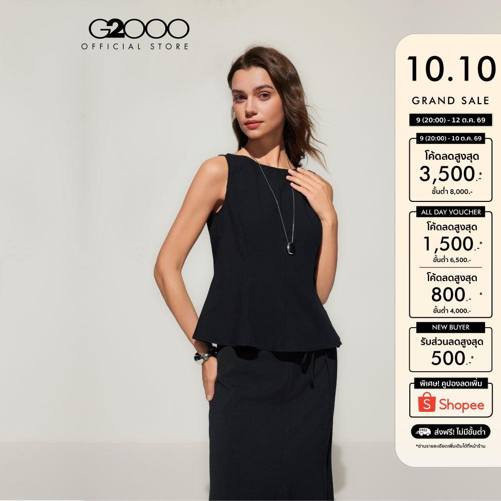 G2000 بلوزة نسائية Regular — أسود — صورة 2