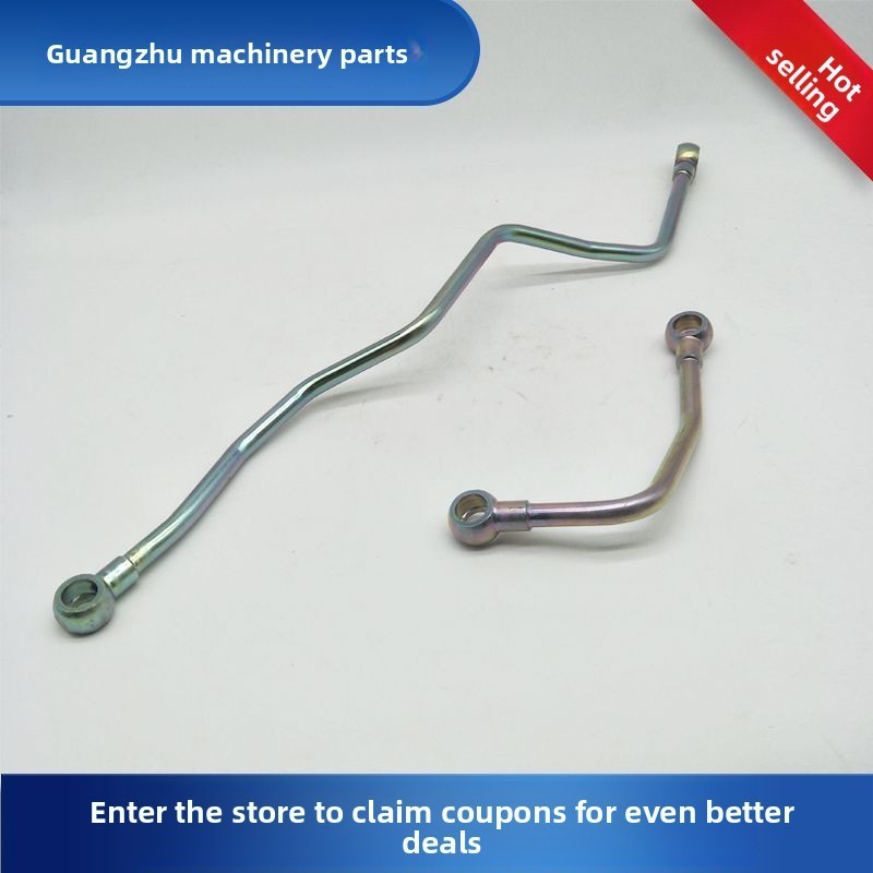 Kobelco 200/250/260/350-8 Turbocharger Water Inlet Pipe J05E Engine Return Pipe Inlet Pipe Excavator