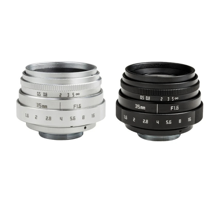 35 มม.F1.6 CMount เลนส์อุตสาหกรรมเลนส์สําหรับ M4/3 cro กล้องเดี่ยว AccessoryHT99 A17Y