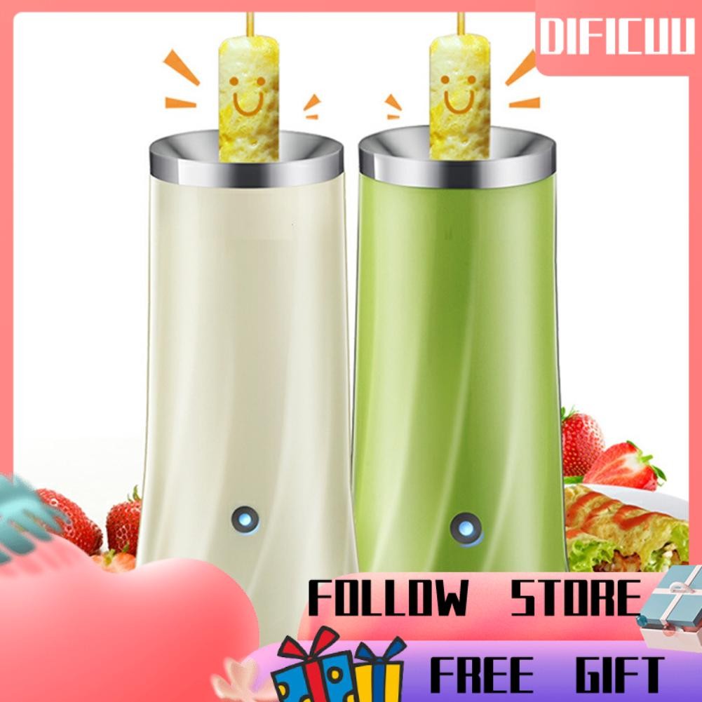 Dificuu-th DIFICUU-TH Automatic Eggs Roll Machine Machine Electric Atestinal Maker Home Diy Mini หม้