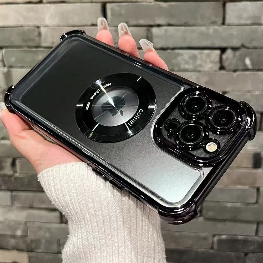 เคส Realme Note 70 Note 70T Note 60 Note 60X Note 50 C25 C12 C25S C17 C15 C11 2020 C2 C1 8 5G 8 4G 8 Pro 7 5G 7 4G 7i Double COILแม่เหล็กดูดซับซิลิโคนนุ่ม