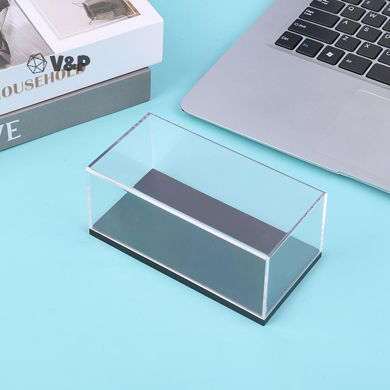 V & P Scale 1:43 อะคริลิคโปร่งใส Hard Cover กล่องแสดงสําหรับรถรุ่นสะสม Miniature ใหม่
