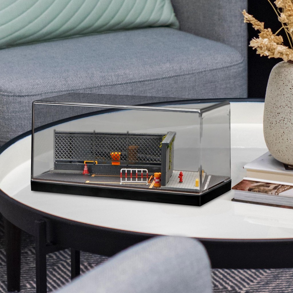 [Qklmdt] 1:64 Scale Diecast Vehicle Model Display Case Organizer Simulation Show Case