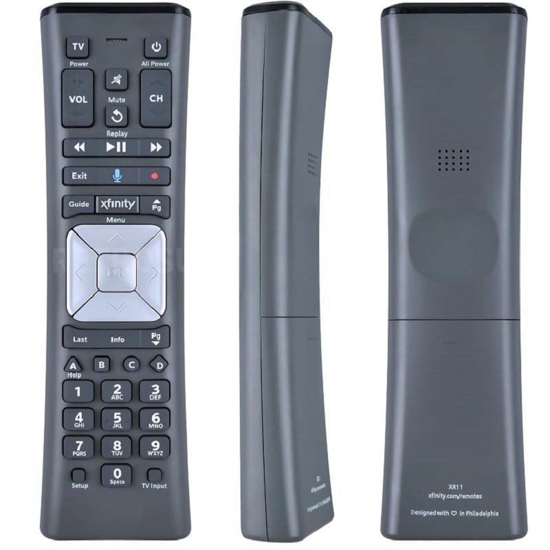 XR11 สําหรับ Xfinity Comcast Voice Activated Cable TV Remote Control xfinity.com