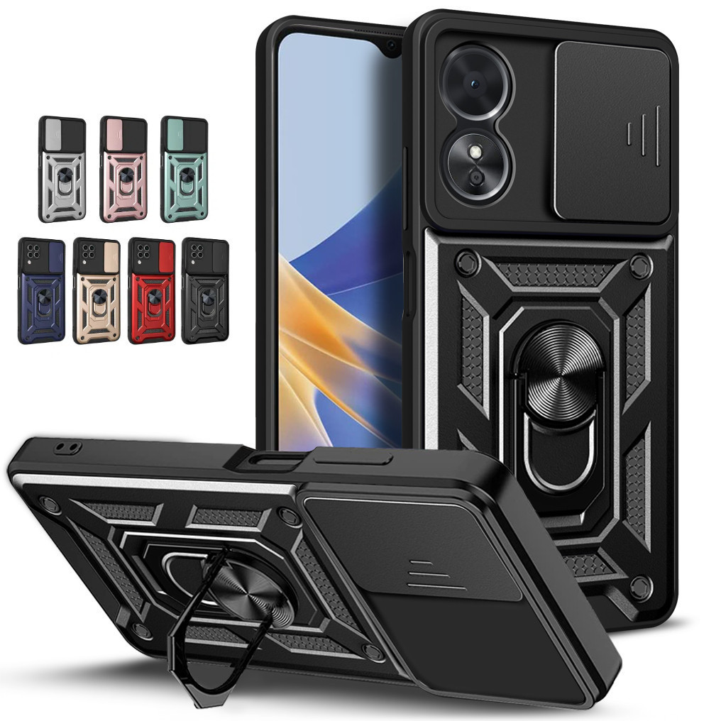 OPPO A58 CPH2577 A58X A2X PJU110 A1X CPH2483 PHJ110 CPH2495 CPH2483 A78 กันกระแทกเคสโทรศัพท์ป้องกันแ