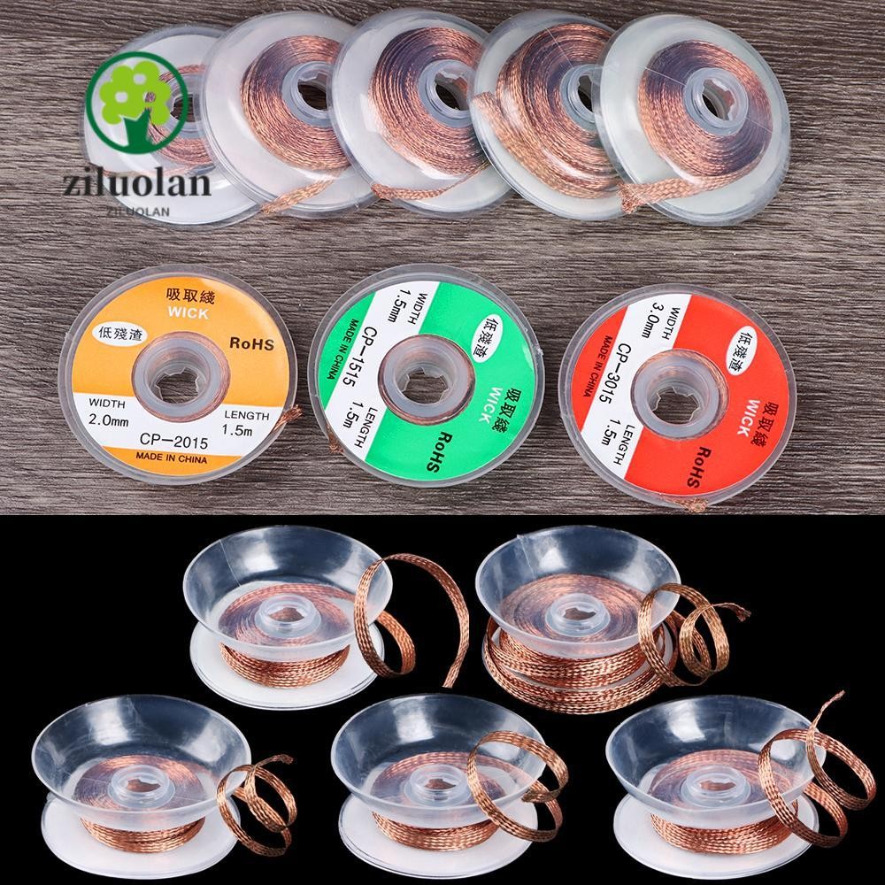 ZILUOLAN เครื่องมือลวดทองแดง Remove Professional Soldering Wick