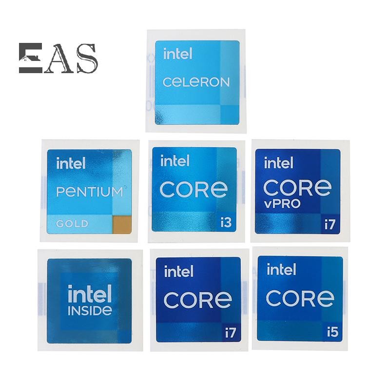 [EA] 5 ชิ้นใหม่ 11 รุ่น i3 i5 i7 VPRO INSIDE แล็ปท็อปเดสก์ท็อป CPU DIY สติกเกอร์ TH
