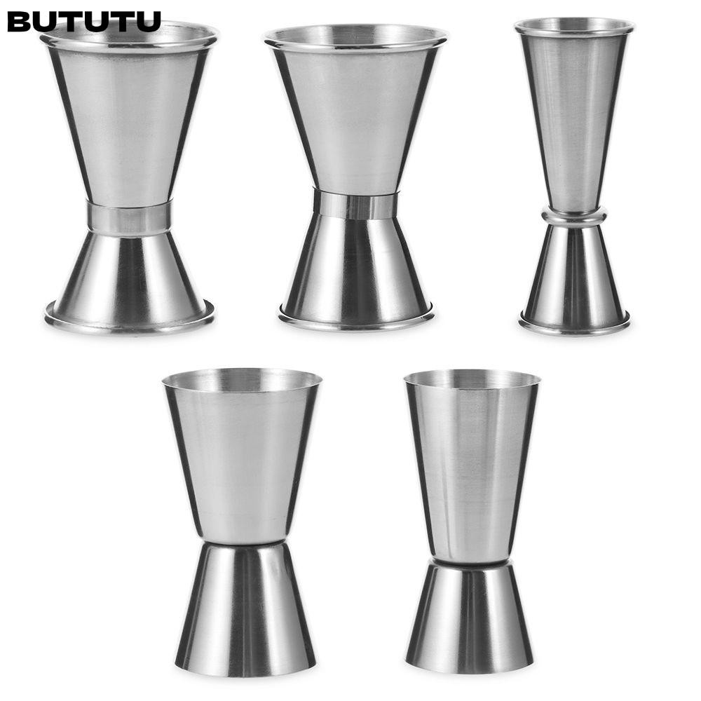 BUTUTU วัด Jigger Drinking Barware อุปกรณ์ครัวแก้วค็อกเทล
