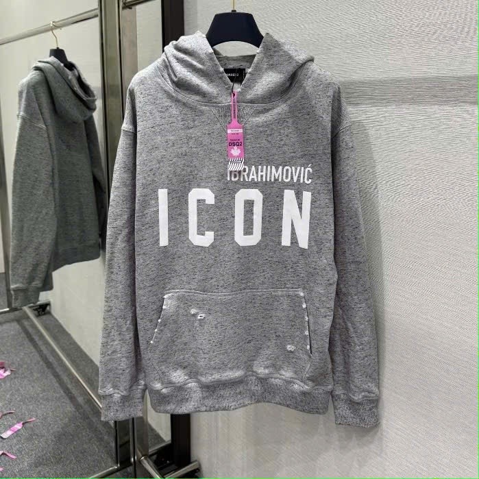 Ai Con No1 Studio Hoodie, Sweatshirt Unisex Fashion ผ้าฟลีซผ้าฝ้ายหนา NA32