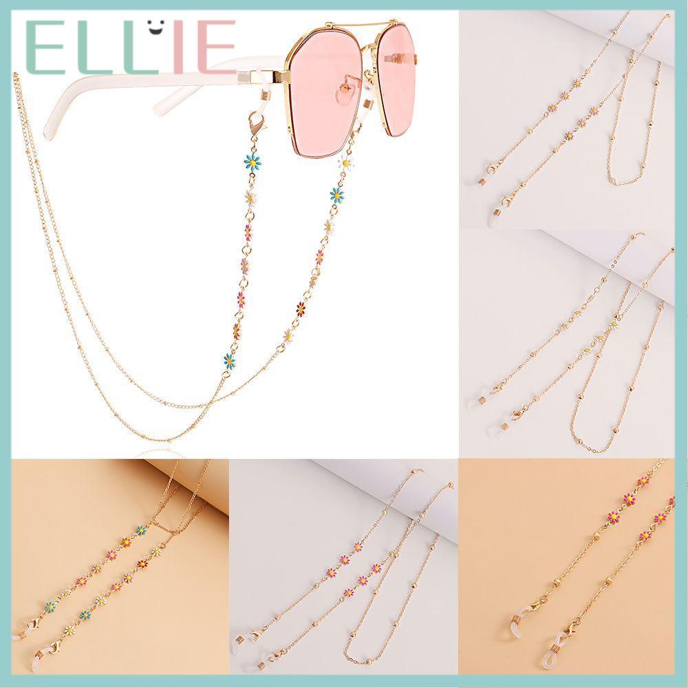 ELLIE แว่นกันแดดนําเข็มขัดสายคล้อง พร้อมสายไฟ ใช้งานง่ายและเหมาะสำหรับคนสวมแว่นอ่านหนังสือ