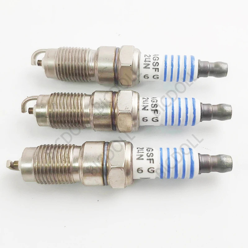 4/6PCS Spark Plug SP-412 AGFS-24N สําหรับ Ford Explorer Mustang Ranger Mazda B4000 Mercury Mountaine
