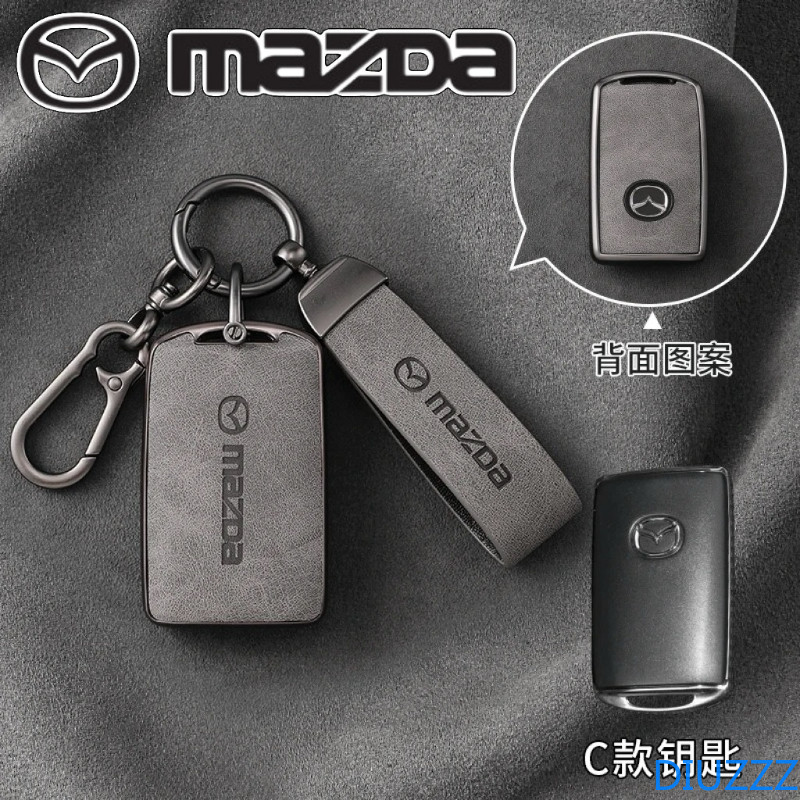สําหรับ MAZDA TPU + หนังกุญแจรถสําหรับ MAZDA 2 3 4 6 Axela Atenza CX-5 CX30 CX-7 CX-9 CX8 2025 สมาร์