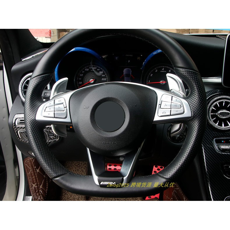 เหมาะสําหรับ Benz เก่า E-Class AB GLK SLK M-Class Shift Paddle พวงมาลัยการปรับเปลี่ยนภายในอะไหล่ AMG