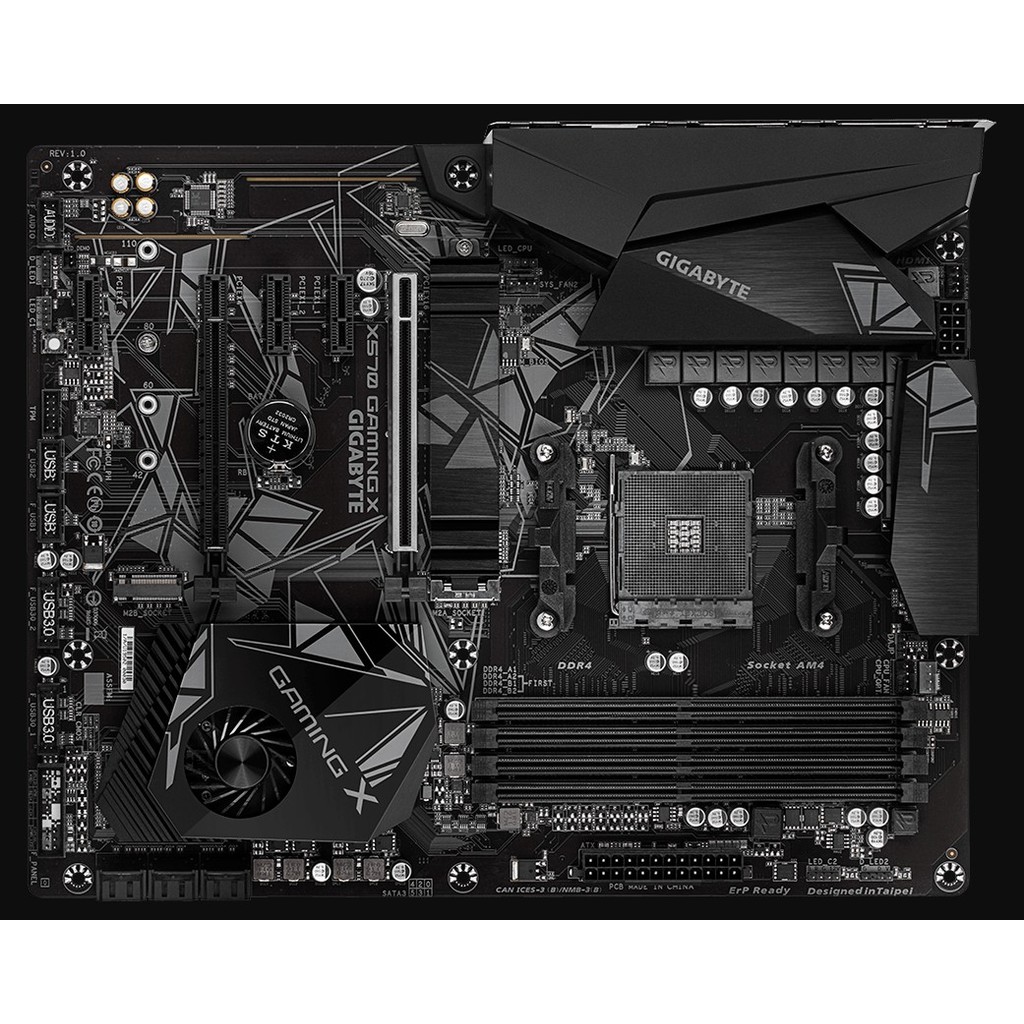 ยี่ห้อใหม่กล่อง X570 GAMINGX Magic Eagle DDR4 X570 เมนบอร์ดสนับสนุน 5950X PCI4.0