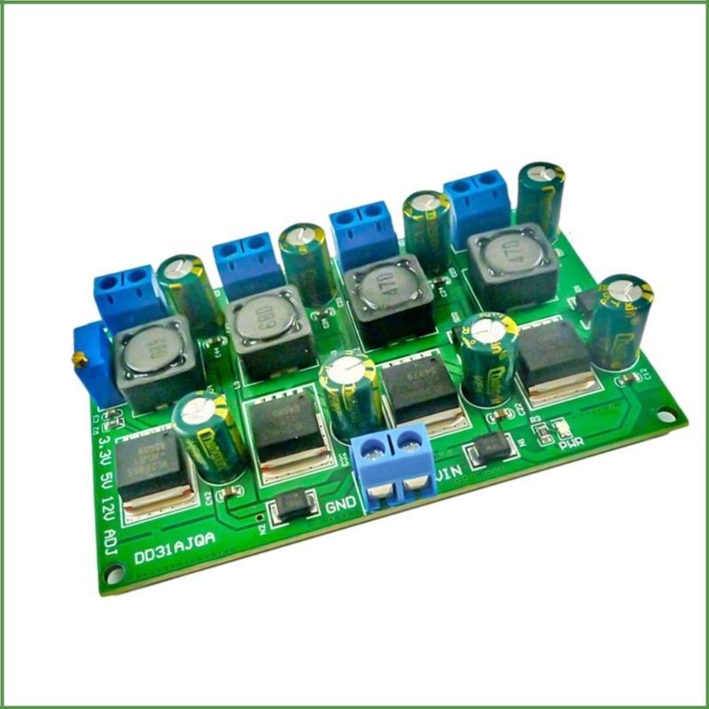 BON 3A 4 ช่อง 3 3V 5V 12V Step Down Converter โมดูล Step Down Converter Board