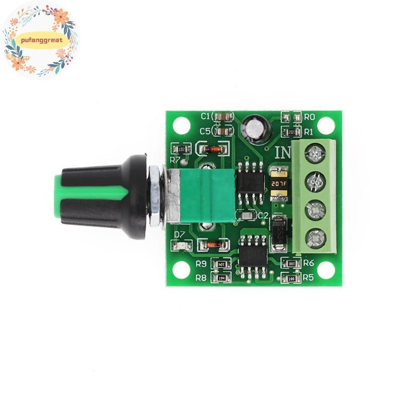 Pufanggreat 1.8V 3V 5V 6V 12V 2A PWM Dc มอเตอร์ควบคุมความเร็ว Variable Speed Regulator Governor สวิท