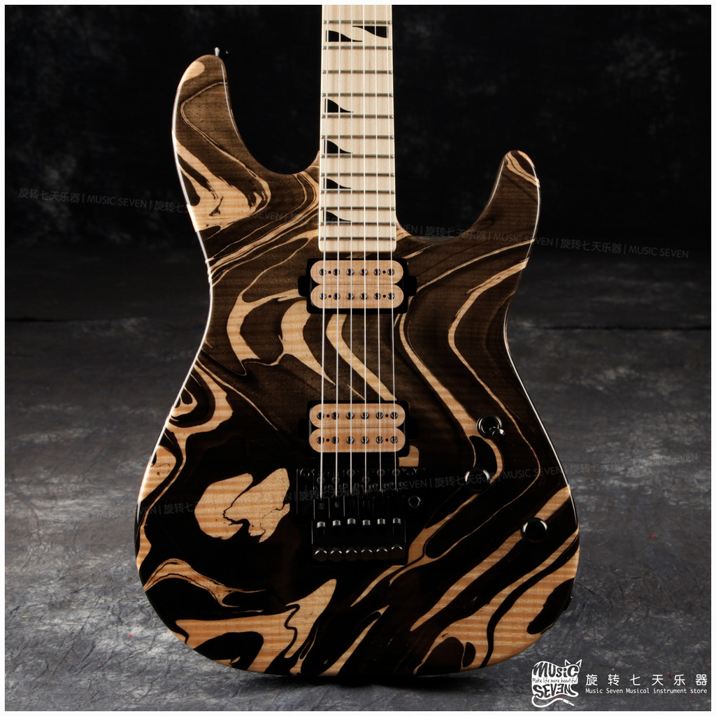Scott Schecter Schecter Custom Shop กีตาร์ไฟฟ้า Sunset Swirl American