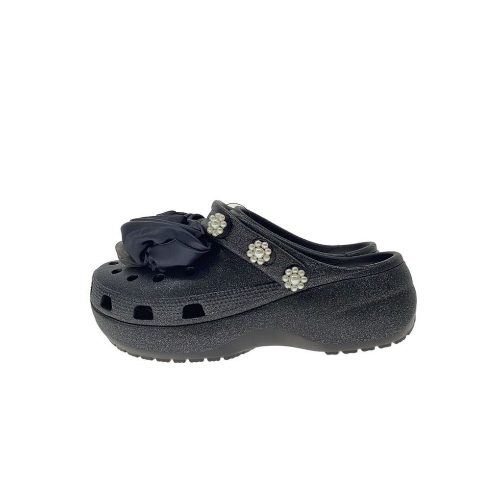 Crocs Sandals 7M BLK Direct from Japan Secondhand