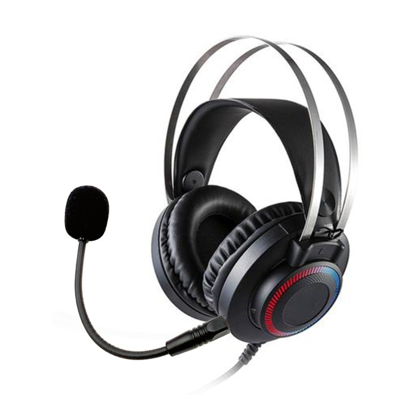 Psy อัพเกรดชุดหูฟังไมโครโฟนฐานโลหะ 3 5 มม.สําหรับ Havit H2002d Windproof ฝาครอบกรอบบันทึกเสียง