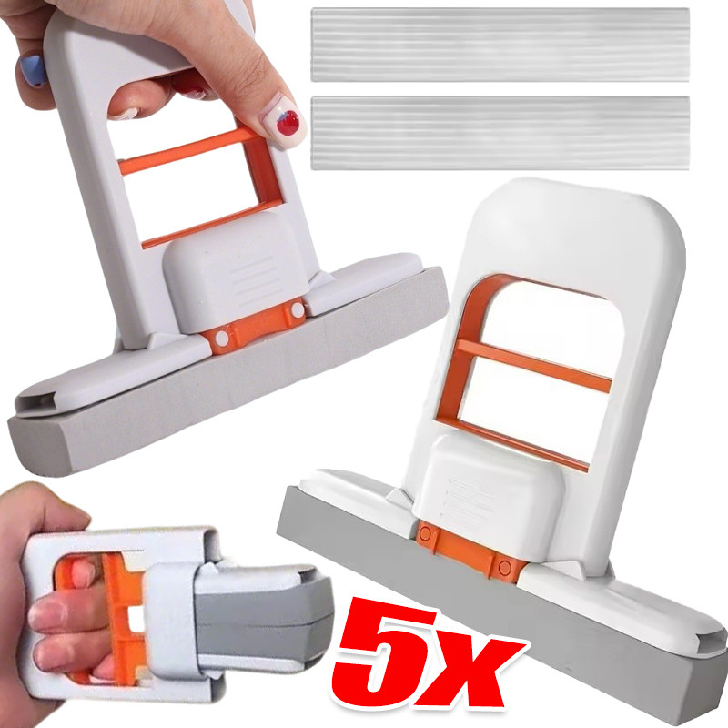 ไม้ถูพื้นฟองน้ําแบบใช้มือถือขนาดเล็ก 1/3/5 ชิ้น - ไม้ถูพื้นทําความสะอาดดูดซับแบบบีบตัวเองแบบพกพา