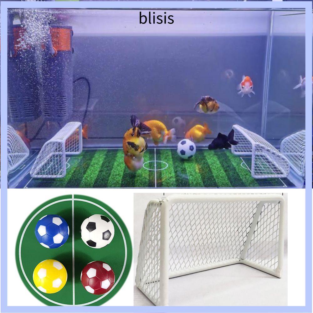 INNEED Football Field Frame Toy Football Goal Aquarium Mini Table Football