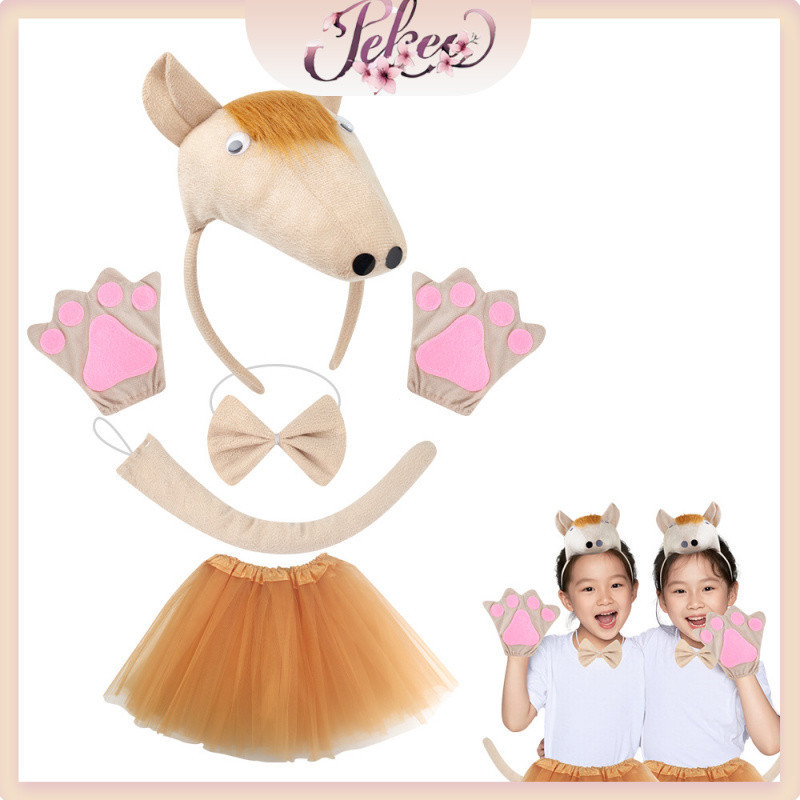 ที่คาดผมหัวม้า สำหรับชุดคอสเพลย์การ์ตูนสัตว์เด็ก