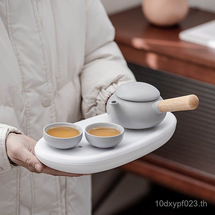 Simple Travel สไตล์ญี่ปุ่น Fun-Picking Kung Fu ถาดชาชุดชาโมเดิร์น 2.0 ทุกฤดูกาลโฮมออฟฟิศโรงแรม N9V1