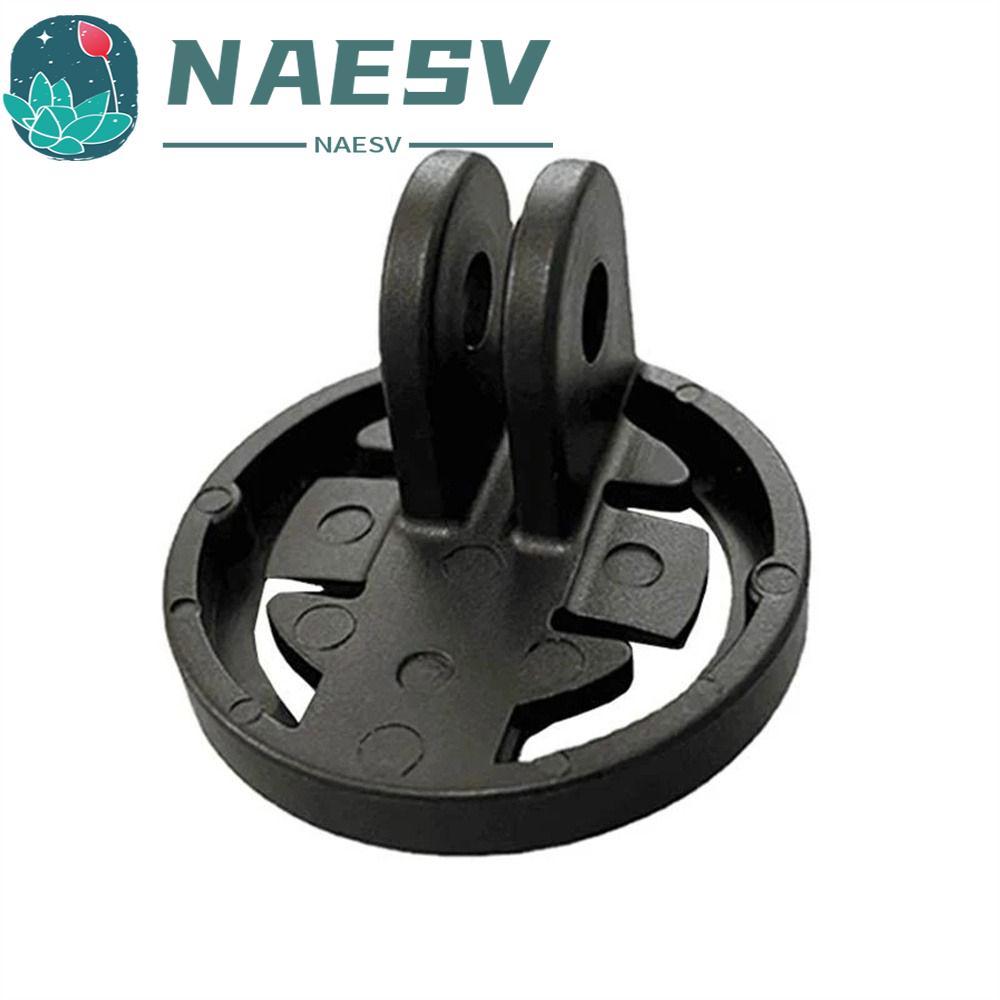 NAESV จักรยานคอมพิวเตอร์ Mount อุปกรณ์ขี่จักรยานอะแดปเตอร์ไฟด้านหน้าสําหรับ Garmin EIEIO จักรยานเสือ