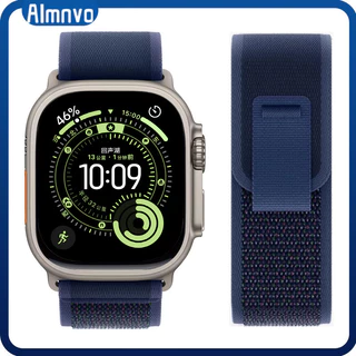 สายไนล่อน Trail Loop for IWatch Apple Watch Ultra/SE 3 2 Series 11 10 9 8 7 6 5 4 49/46/45/44/42/41/40/38mm เทปทดแทน