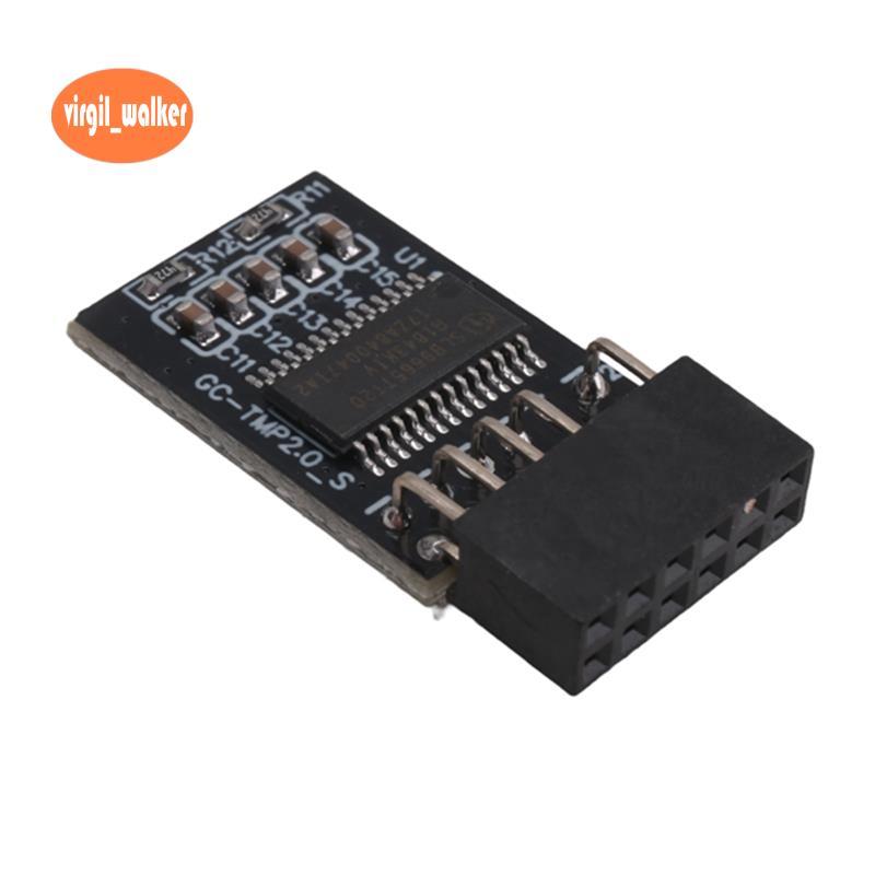 TPM2.0 โมดูล LPC 12Pin โมดูล SLB9665 11 อัพเกรดสําหรับเมนบอร์ดสําหรับ -TPM2.0 S