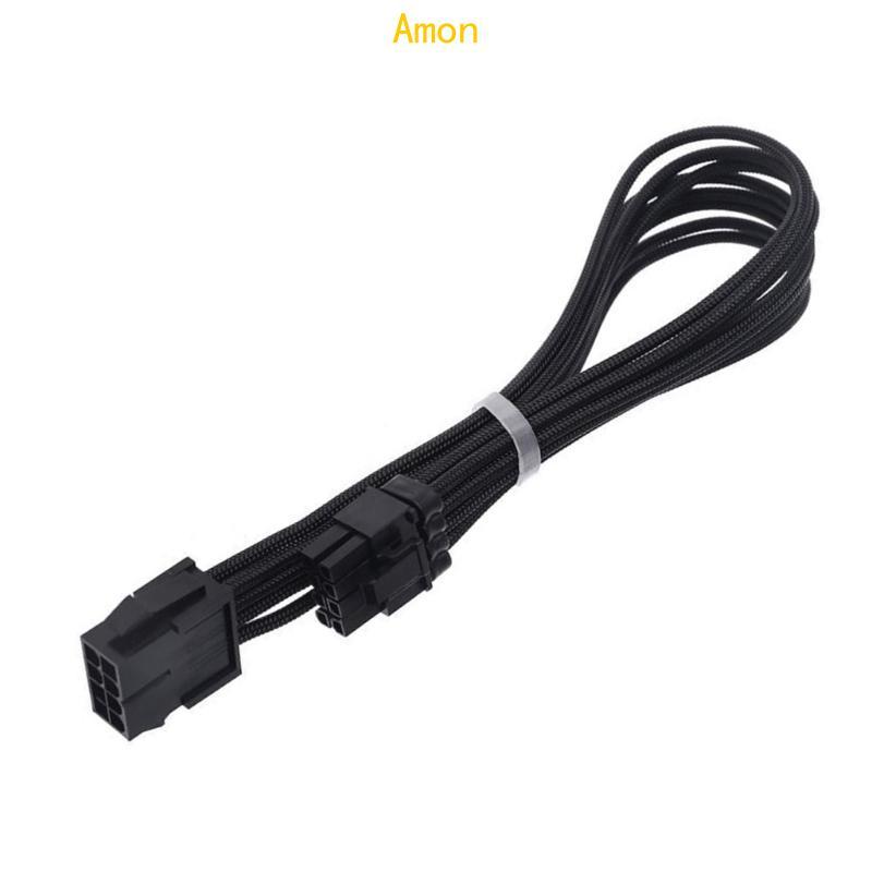 Amon GPU 8Pin 6+2 ถึง PCIE สายไฟ 8Pin PCIExpress อะแดปเตอร์สําหรับกราฟิกการ์ดอุปกรณ์เสริมคอมพิวเตอร์
