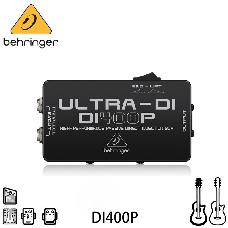 Behringer DI400P กล่อง DI แบบพาสซีฟประสิทธิภาพสูง