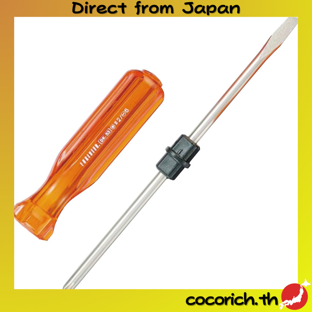 เครื่องมือไขควงสองทาง ENGINEER DK-51 สำหรับงานขันและถอดน็อตแบบบวกและลบ ความยาวรวม 164mm พร้อมหัวบิต 