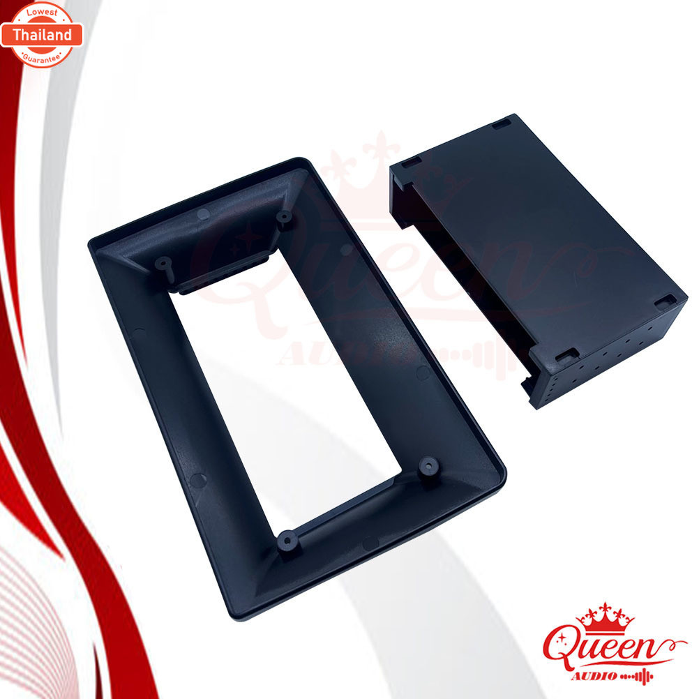 Queen Audio กรอแปลงวิทยุ 1 DIN ใส่จอแอนดรอยด์ หน้ากากจอแอนดรอย แปลง 1DIN เป็น 9 นิ้ว แปลง 1DIN เป็น 