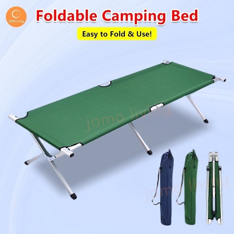 JUZ Folding Camping Bed Safari Bed Outdoor Sleeping Bag Camp Portable Foldable Travel Bed