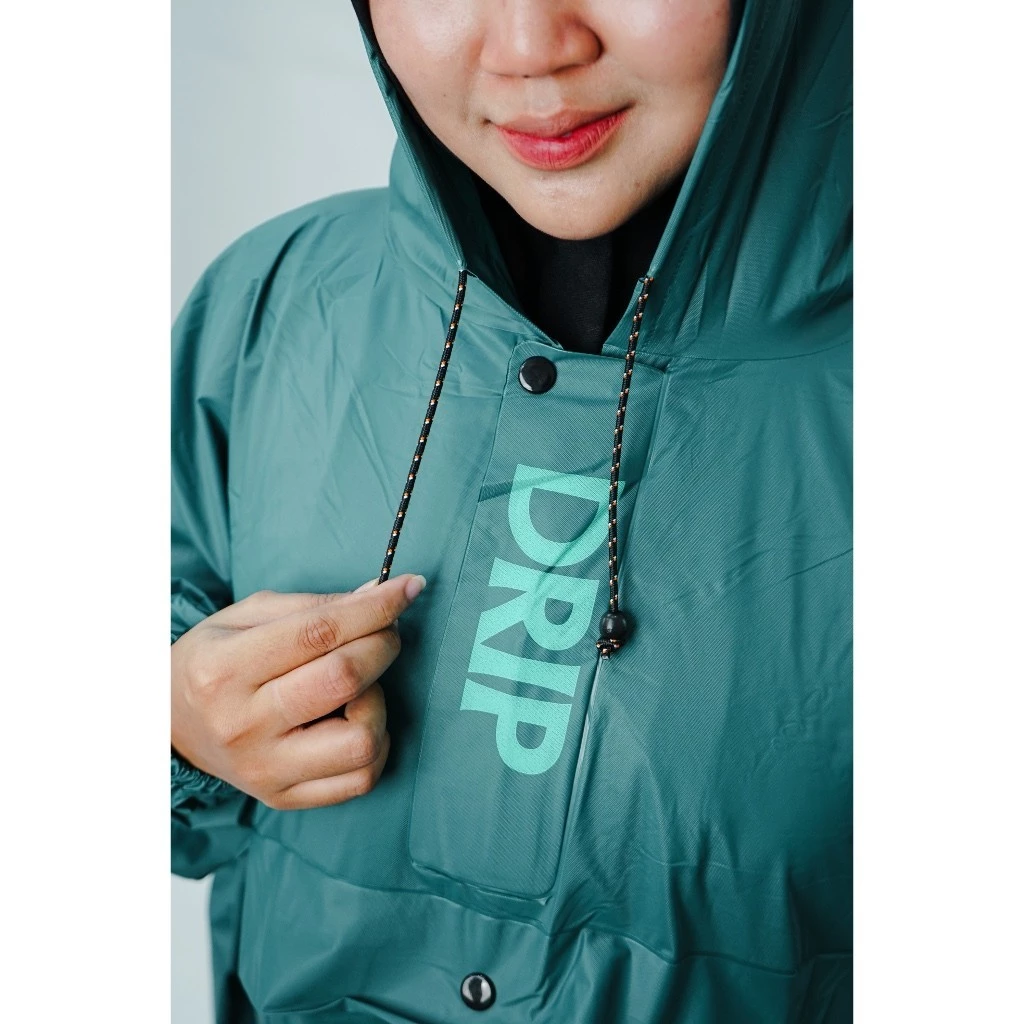 Aesthetic Raincoat Poncho Pants เสื้อกันฝนกางเกง thumbnail 8