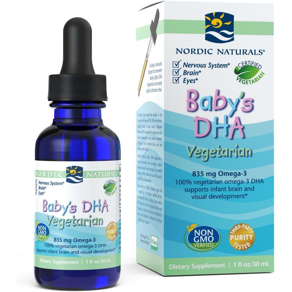 Nordic Naturals: Babys DHA, vegetarisch Omega-3-DHA - 30 มล.