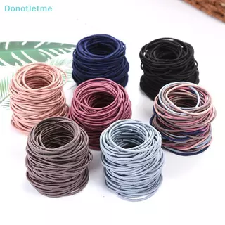 <Donotletme> 100 ชิ้นหญิงสาวยางรัดผมผูกเชือกยืดหยุ่น Hairband ผู้ถือผมหางม้า s Scrunchies ลดราคา