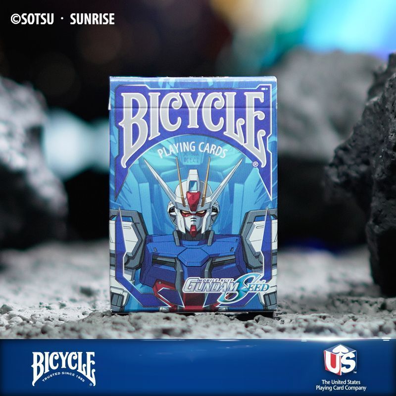 BICYCLE BICYCLE Play Cards Gundam Co-Branded Unicorn Strike Free Yuanzu Limited Cards