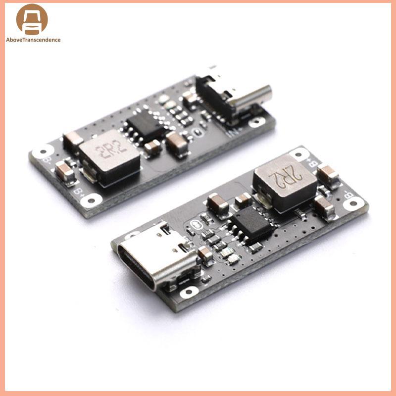 ABOVE Type-C USB 5V 3A 3.7V 18650 แบตเตอรี่ลิเธียม Li-ion แบตเตอรี่ชาร์จโมดูล TH