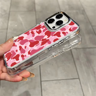 เคส For Samsung A57 A17 A37 A56 A27 A07 A06 5G A36 A05S A16 A55 A54 A22 A53 A26 S26 S25 Ultra เคสซิลิโคนใสนิ่มกรอบโลหะ