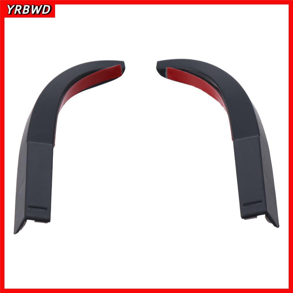 YRBWD ช่องน้ํารถยนต์, ABS สีดํา Rain Gutter Extensions, อุปกรณ์เสริมในรถยนต์ Rain Gutter สําหรับ Jee