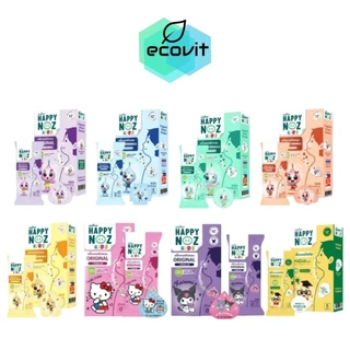 สติกเกอร์หัวหอม Happy Noz สติ๊กเกอร์หัวหอม ทุกสี (6 ชิ้น/กล่อง) แผ่นแปะ หัวหอม แฮปปี้โนส์ ออกานิค รับประกันของแท้ 100%